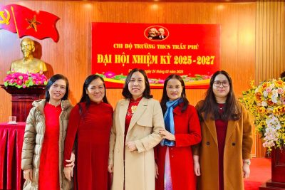 ĐẠI HỘI CHI BỘ TRƯỜNG THCS TRẦN PHÚ NHIỆM KỲ 2025-2027