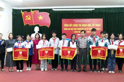 Cuộc thi khoa học kỹ thuật cấp thành phố năm học 2024-2025